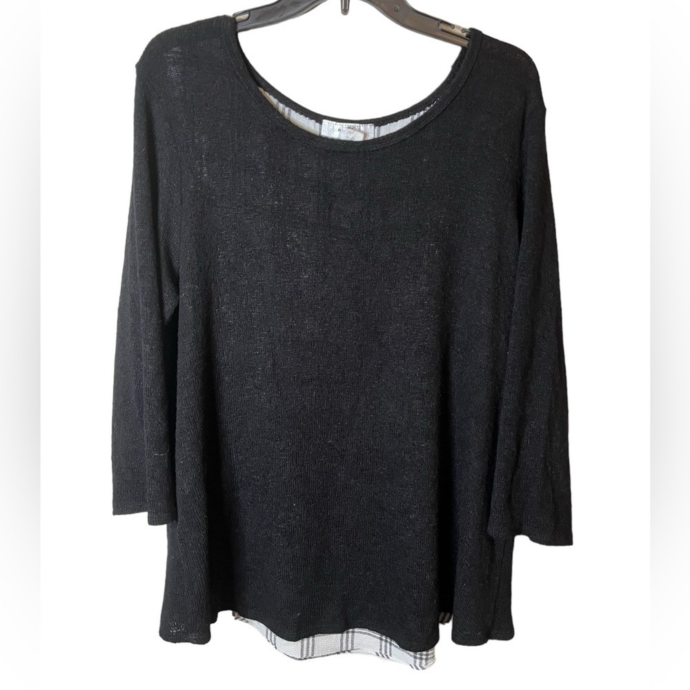 Moa Moa Women’s Layered Look 1X Shirt